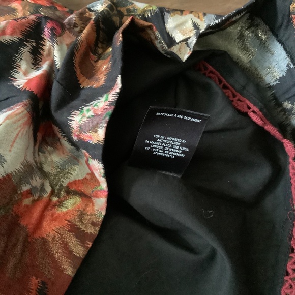 Leifsdotir maple leaves embroider dress - Picture 6 of 12